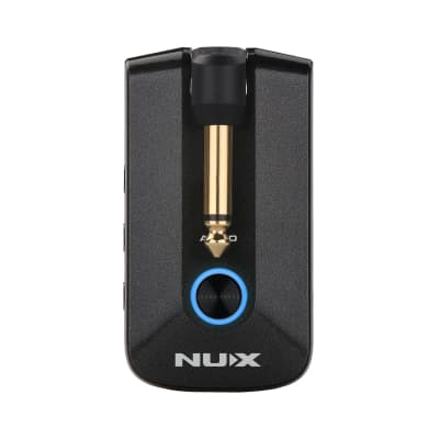 NuX MP-3 Mighty Plug Pro Guitar and Bass Modeling Bluetooth Headphone Amp image 1