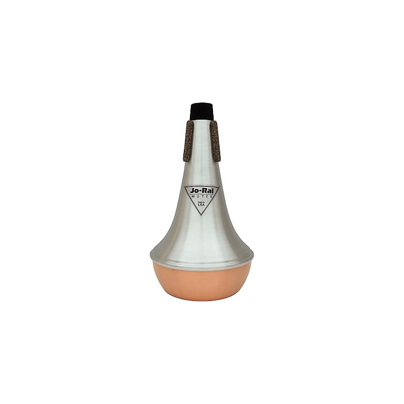 JoRal TRB1C Copper Bottom Trombone Straight Mute Reverb