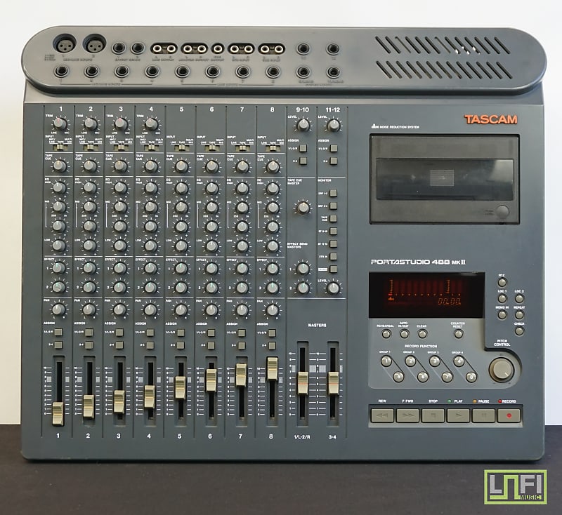 TASCAM タスカム PORTASTUDIO 488 Tascam Portastudio 488 8-Track Multitrack Cassette Tape