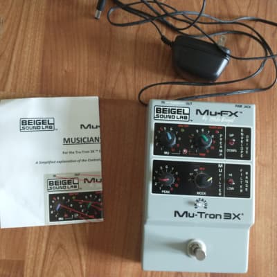 Beigel Sound Lab Tru-Tron3X/Mu-Tron3X. Signed. for sale
