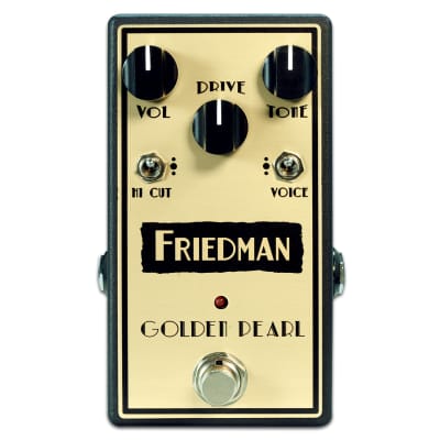Friedman Golden Pearl Overdrive Effectpedal for sale