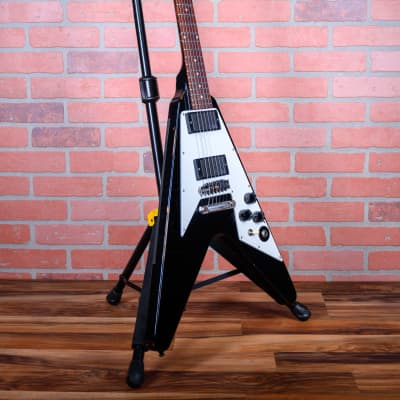 Gibson Custom Shop Kirk Hammett Signature Flying V 2012 Aged Ebony image 3
