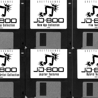 Roland JD-800 Synth Patches • 6 Bank Set - Digital Download