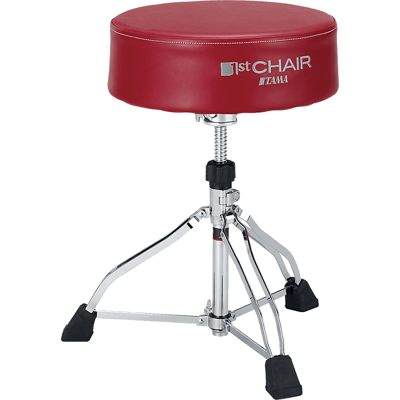 TAMA HT830R 1st Chair Round Rider XL Trio Drum Throne (Red Seat) image 1