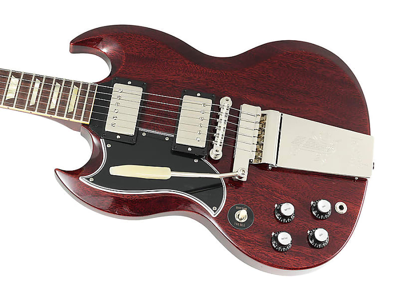 Gibson Custom Shop '64 SG Standard Reissue with Maestro Vibrola Left-Handed image 2