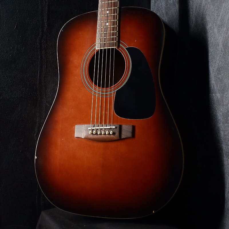 Takamine TD-27 Dreadnought Acoustic Sunburst 1983 | Reverb