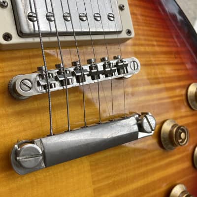 Epiphone Les Paul Standard Plus Top PRO - 2019 - Bourbon Burst les Paul electric guitar Flame image 7