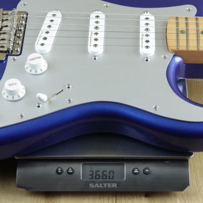 Fender Limited Edition H.E.R. Strat Maple Blue Marlin MX22268022 image 3