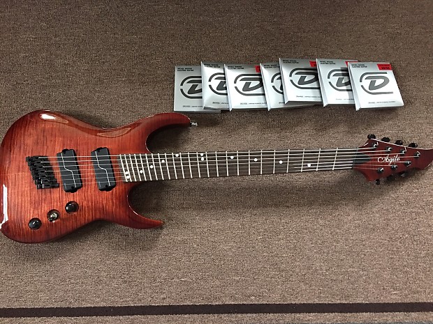 Agile 7 String Multi Scale w Fishman Pickups and More