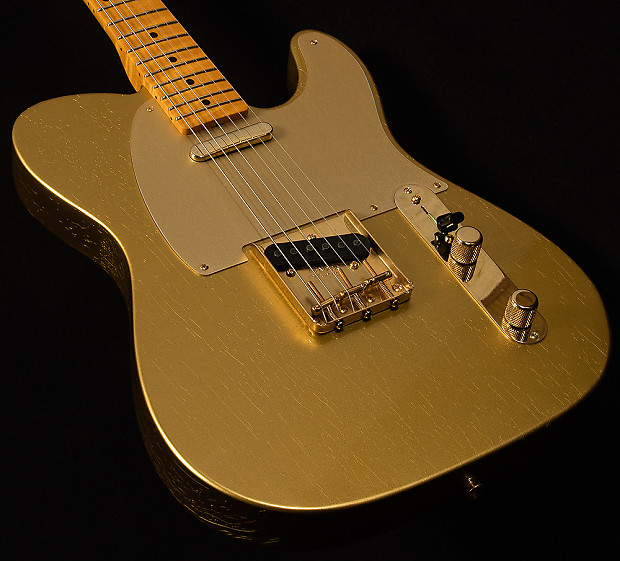 Fender Limited Edition Custom Shop Closet Classic Telecaster with Maple Fretboard HLE Gold 2017 image 1