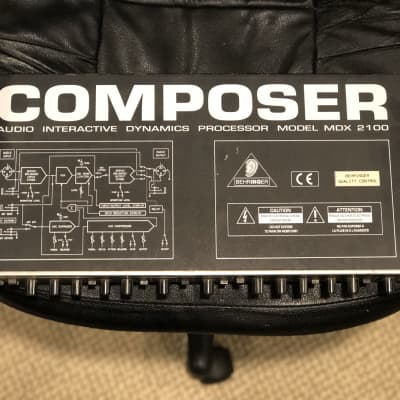 Behringer MDX 2100 Composer Dynamics Processor image 4