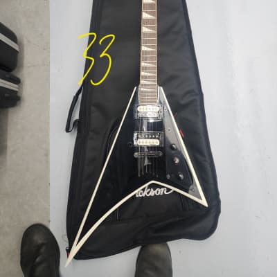 Jackson RRTMG Pro Series Randy Rhoads 2013 Silverburst - RR24 - Ebony  Fretboard - Flying V | Reverb