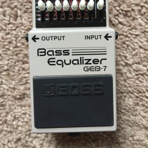 Boss GEB-7 Bass Equalizer 2017 image 1
