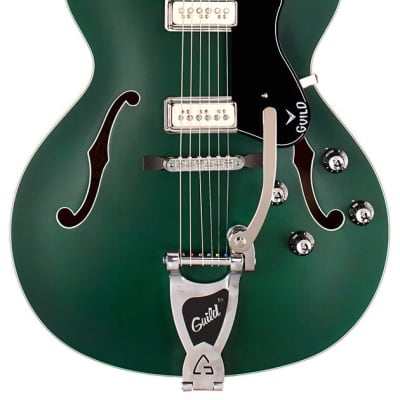 Guild X-175 Manhattan Special - Hollow Body Electric - Fjord Green image 2
