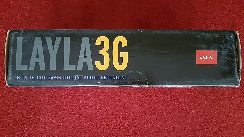 ECHO LAYLA 3G - 8 In 8 Out 24-Bit/96kHz PCI Digital Audio Recording Interface | Reverb España