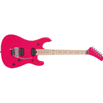 EVH 5150 Series Standard Electric Guitar, Maple Fingerboard, Neon Pink image 14