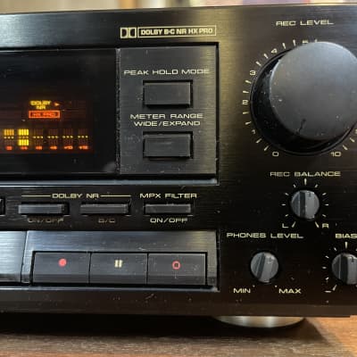 Pioneer CT-S705 *3-Head* Studio Quality - Stereo Cassette Deck (1989) Black image 4