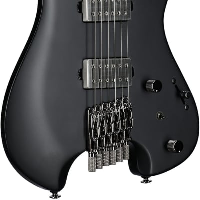 Ibanez QX52 Electric Guitar (with Gig Bag), Black Flat image 8
