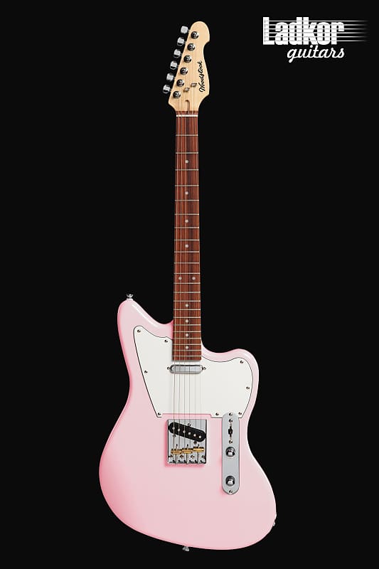 Woodstock Standard Jazzcaster Shell Pink Rosewood made in UKRAINE image 1