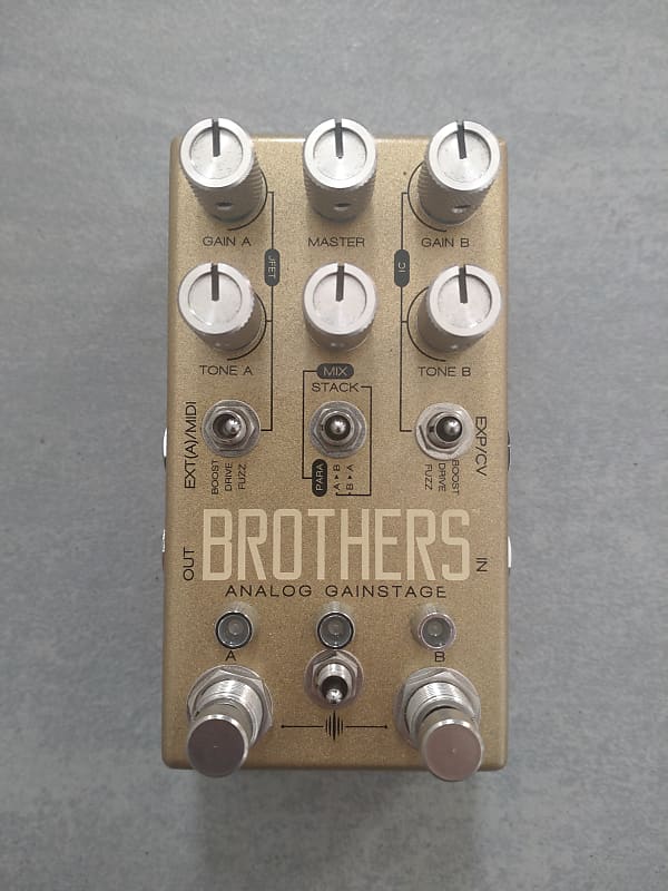 ギター Chase Bliss Audio BROTHERS Chase Bliss Audio Brothers Analog Gainstage Guitar Effect