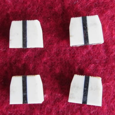 Yamaha EMX 300/200 Mixer SLIDER Knobs-LOT OF 4-White-Genuine EMX200/300-Japan