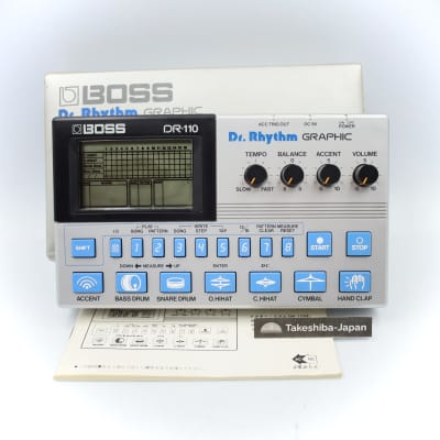 【在庫僅少】♪名機♪BOSS DR-110 アナログ ドラムマシン リズムマシン リズムマシン