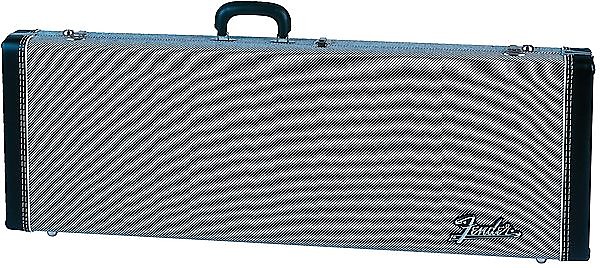 Fender G&G Deluxe Strat/Tele Hardshell Case, Black Tweed with Black Interior 2016 image 1