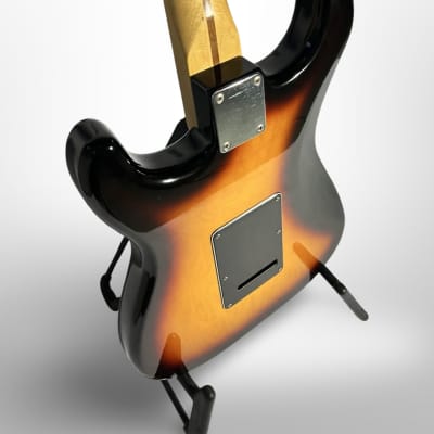 Fender Standard Stratocaster with Maple Fretboard 2006 60th Anniversary Year Brown Sunburst image 12