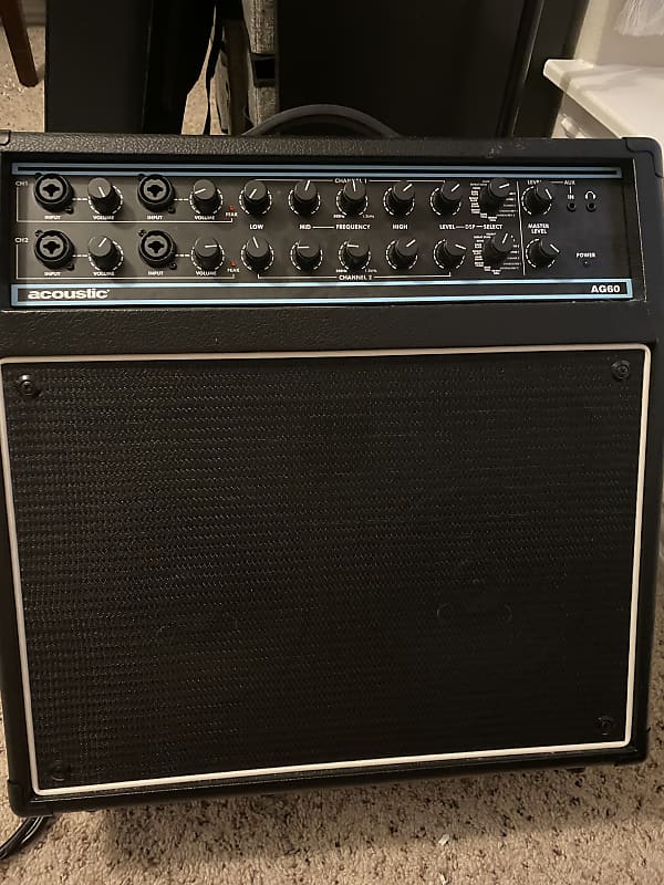 Acoustic AG60 Black Reverb