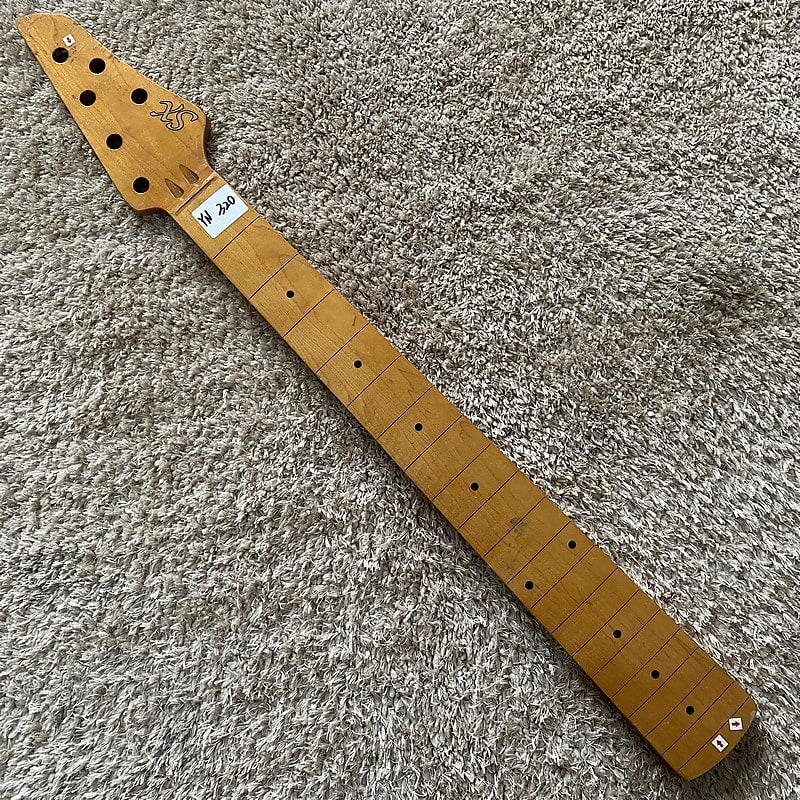 SX Maple Wood Guitar Neck, 20 Frets Fretboard | Reverb