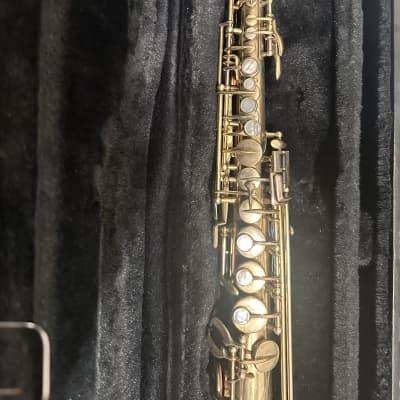 Selmer Vintage serial 1895 silver gold plated soprano saxophone (overhauled) image 10