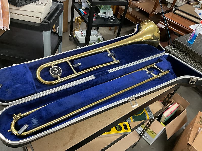 【USA製】KING CLEVELAND 605 トロンボーン King Cleveland 605 Tenor Trombone, USA, w/ case and mouthpiece
