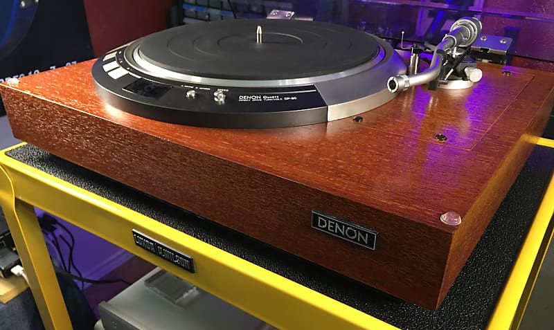 Denon DP-80 DD Turntable w/DA-309, DK-100 and AT lifter. Capt