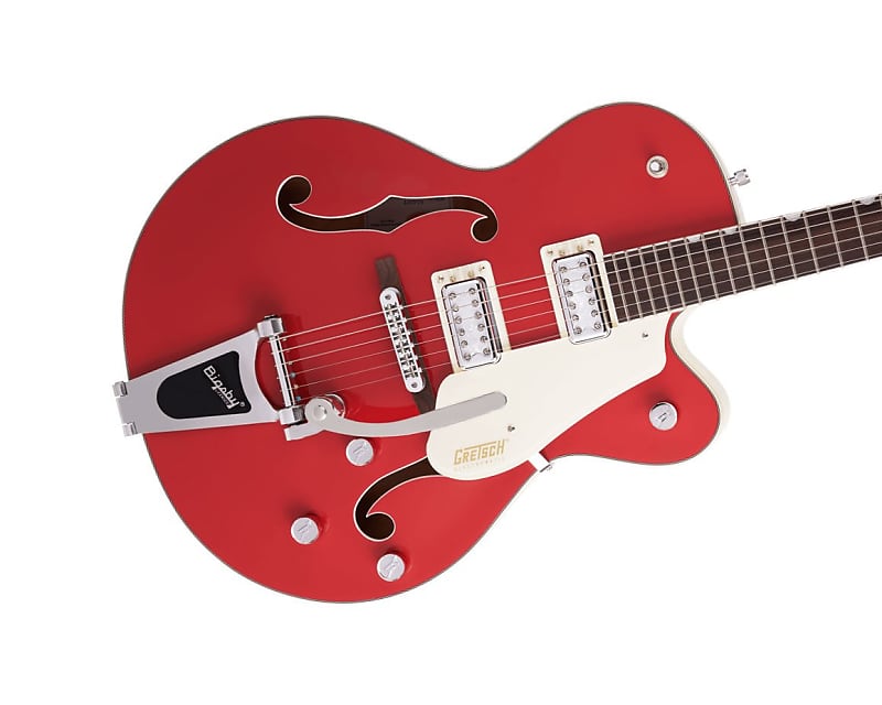 Gretsch G5410T Limited Edition Electromatic - Fiesta Red & Vintage White image 1