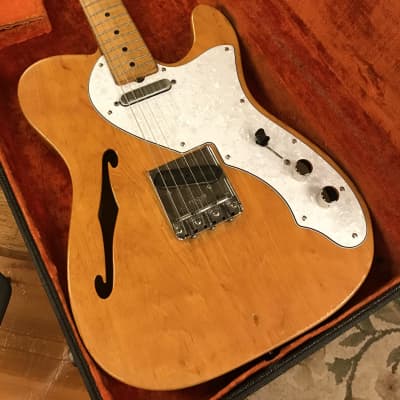 1968 Fender Telecaster Thinline Natural image 1