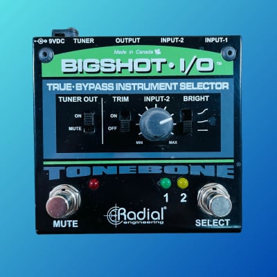 Reverb.com listing, price, conditions, and images for radial-bigshot-i-o