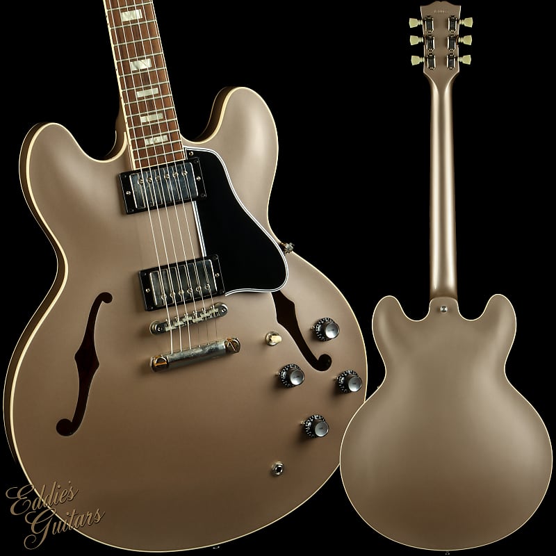Gibson Custom Shop PSL '64 ES-335 Reissue VOS Gold Mist Poly image 1