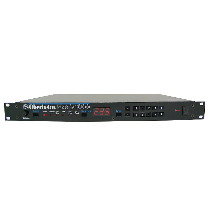 Oberheim Matrix 1000 Rackmount 6-Voice Synthesizer | Reverb