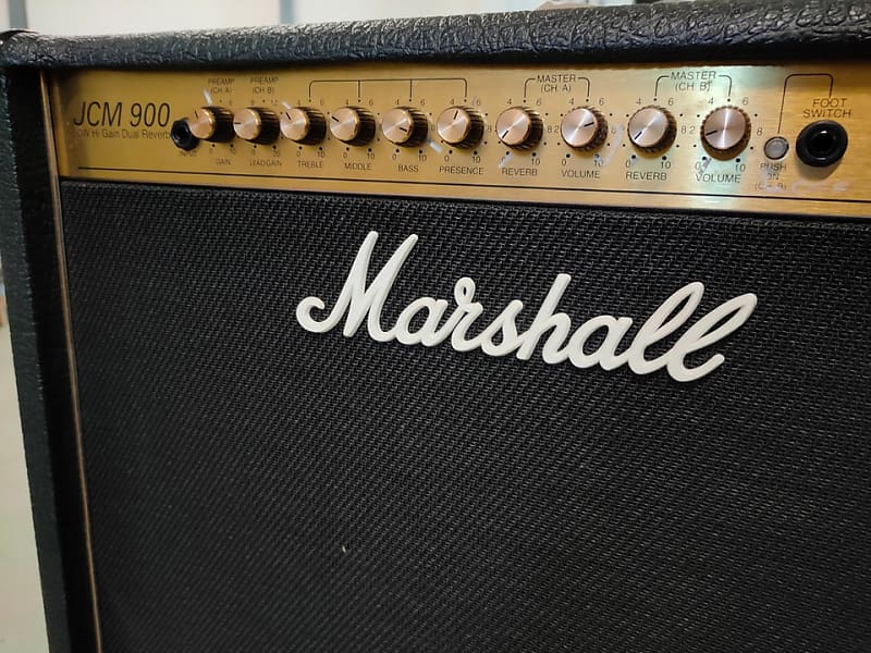 Marshall JCM 900 Model 4502 50-Watt Hi Gain Dual Reverb 2x12 Combo | Reverb  Canada