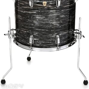 Ludwig Classic Maple Floor Tom - 16 x 18 inch - Vintage Black Oyster image 2