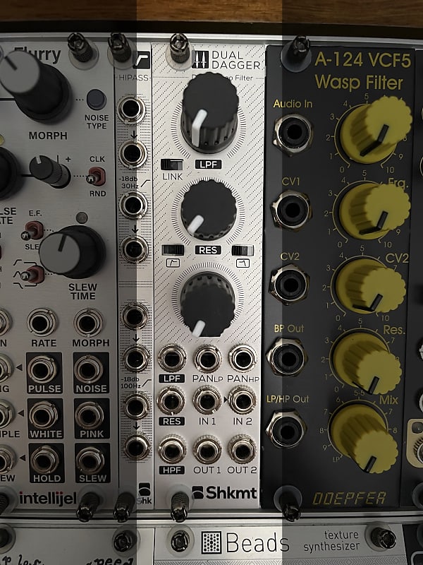 Shakmat Dual Dagger Dual Stereo Filter Eurorack Module | Reverb