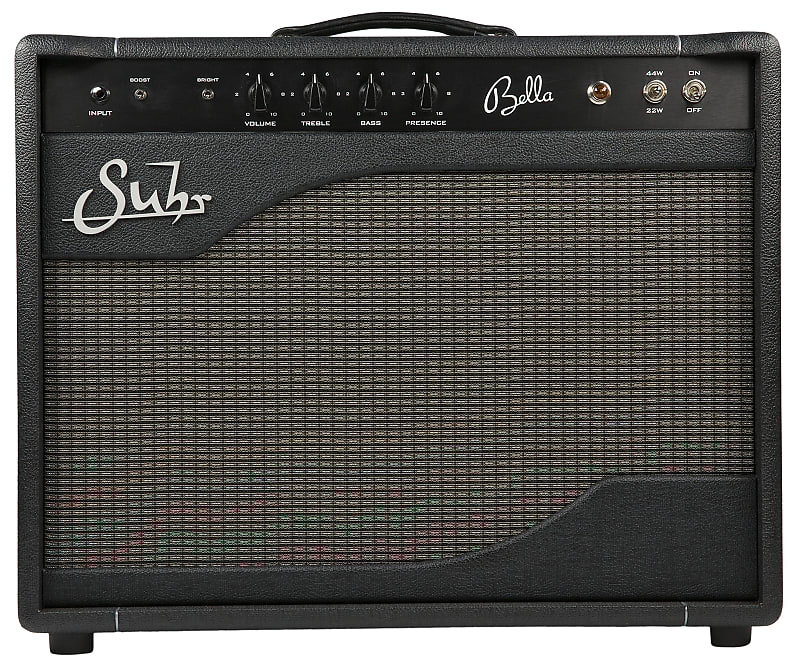 Suhr Bella Hand-Wired Tube Combo in Black with Tolex Front image 1