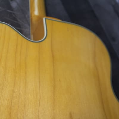 DeArmond X155 1999 Blonde Jazz Guitar with case! image 22