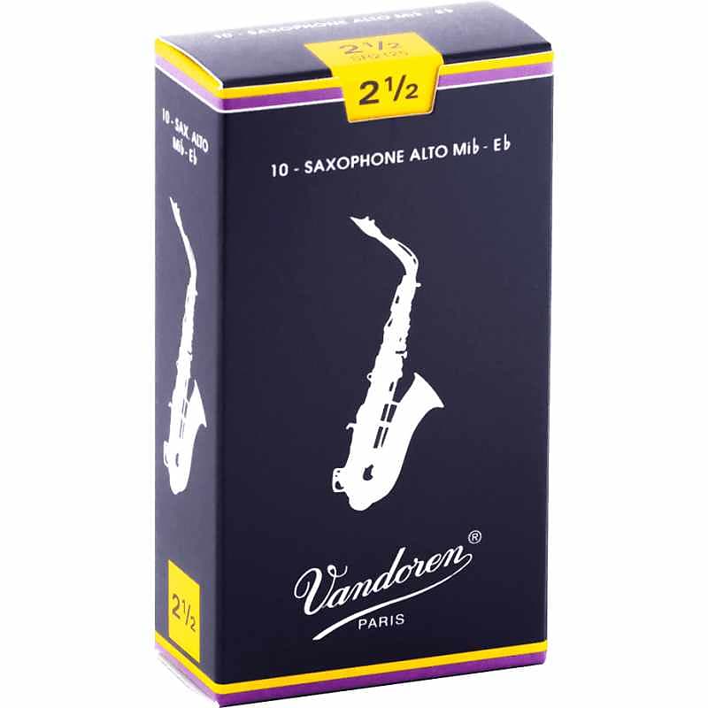 Vandoren SR2125 Anches saxophone alto Traditionnelles force 2,5 image 1