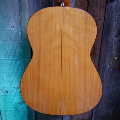 M. G. Contreras Flamenco Student Model 1980's-1990's - Natural with Hard Case & Wittner Mechanical Tuners image 17
