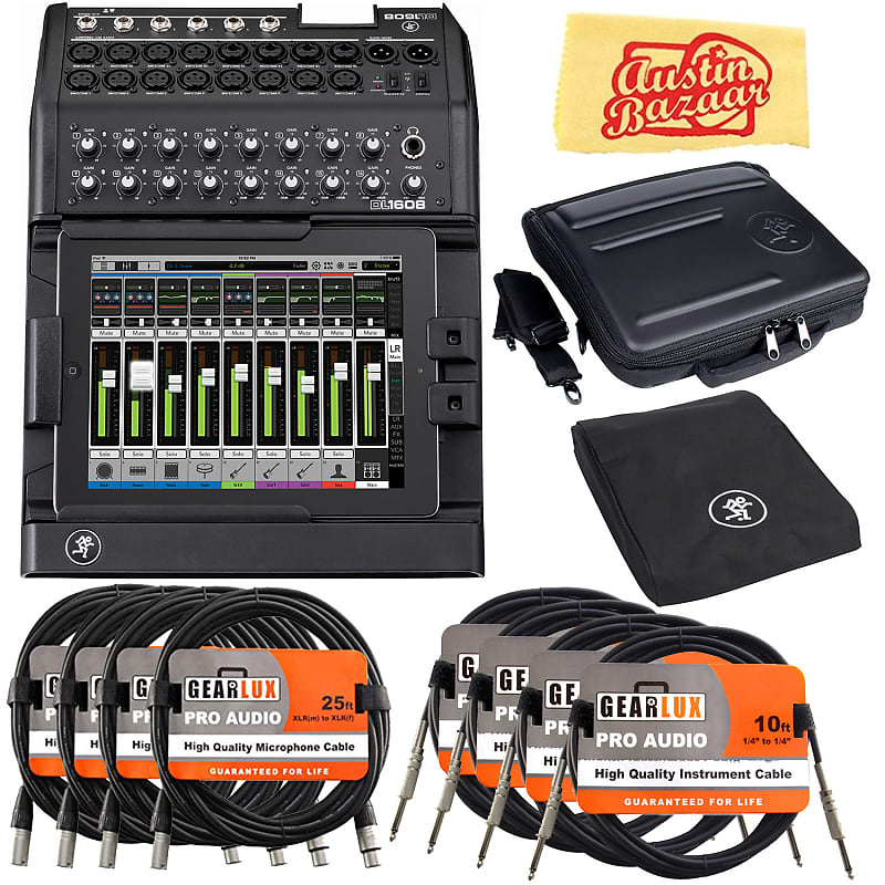Mackie DL1608 16-Channel Digital Mixer w/ Gig Bag | Reverb