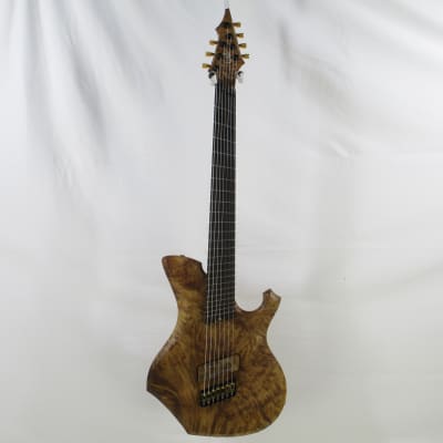 Barlow Guitars Osprey Multiscale Camphor 7 String  Wood Electric Guitar image 2