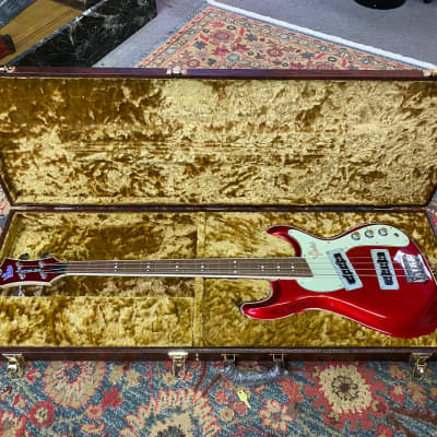 Aria 40th Anniversary Ventures Bass Candy Apple Red image 13