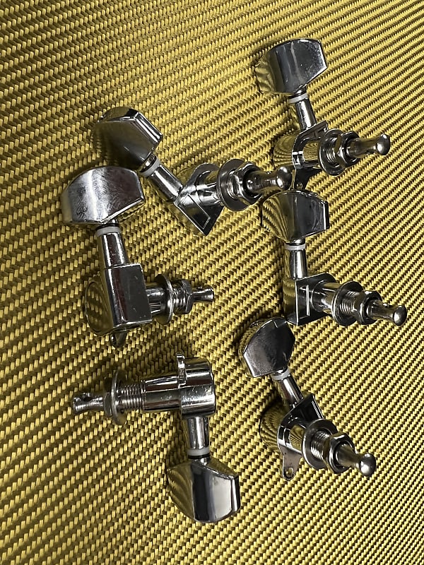 unbranded 6inline electric guitar tuners used Project Reverb