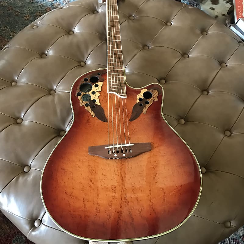 Ovation Celebrity Deluxe C257 Sunburst | Reverb Canada